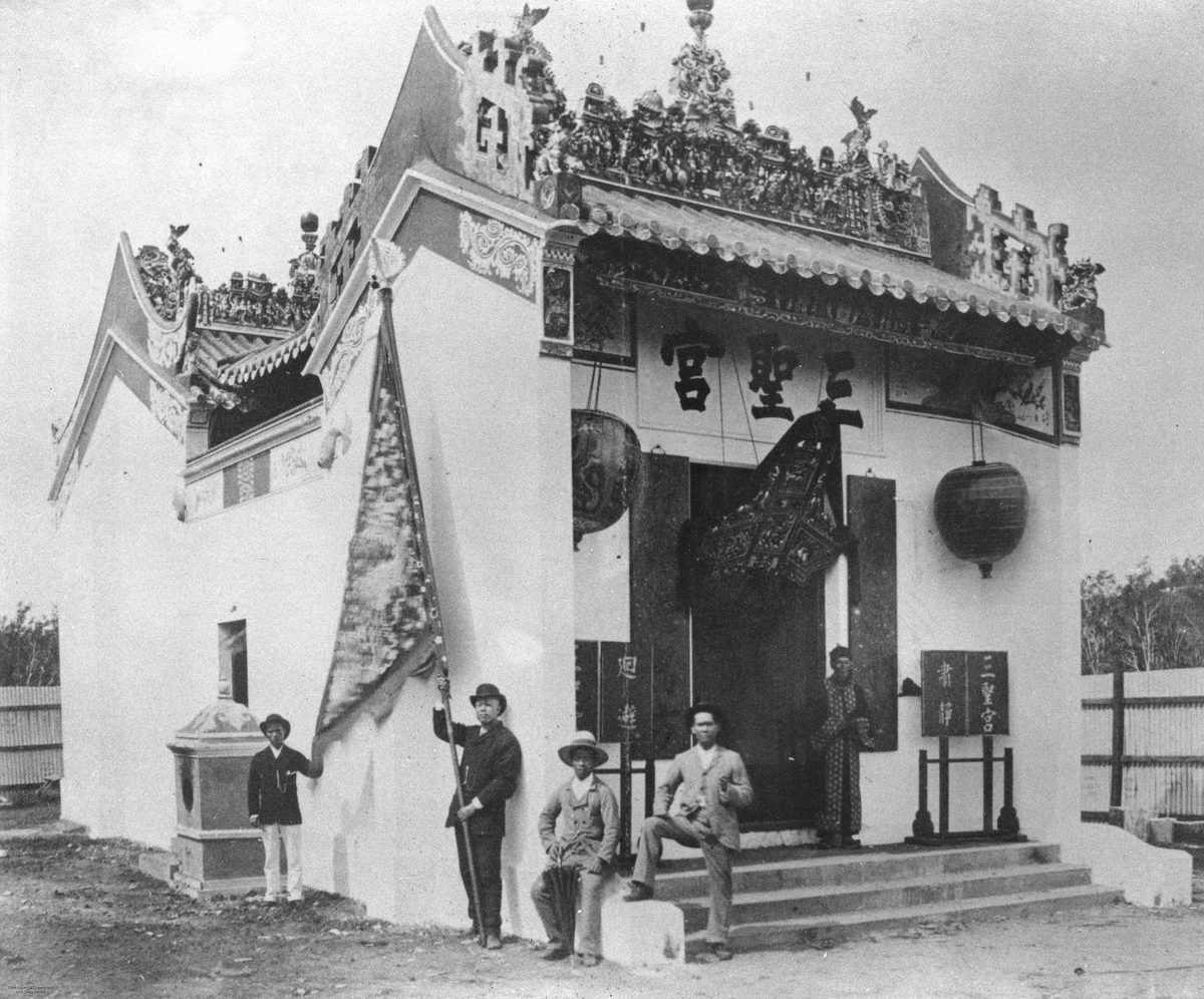 Joss House, Breakfast Creek, 1886