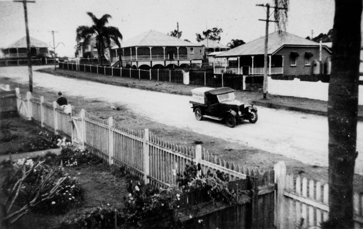 Orchid Street, Enoggera, looking towards the intersection of South Pine Road, 1935