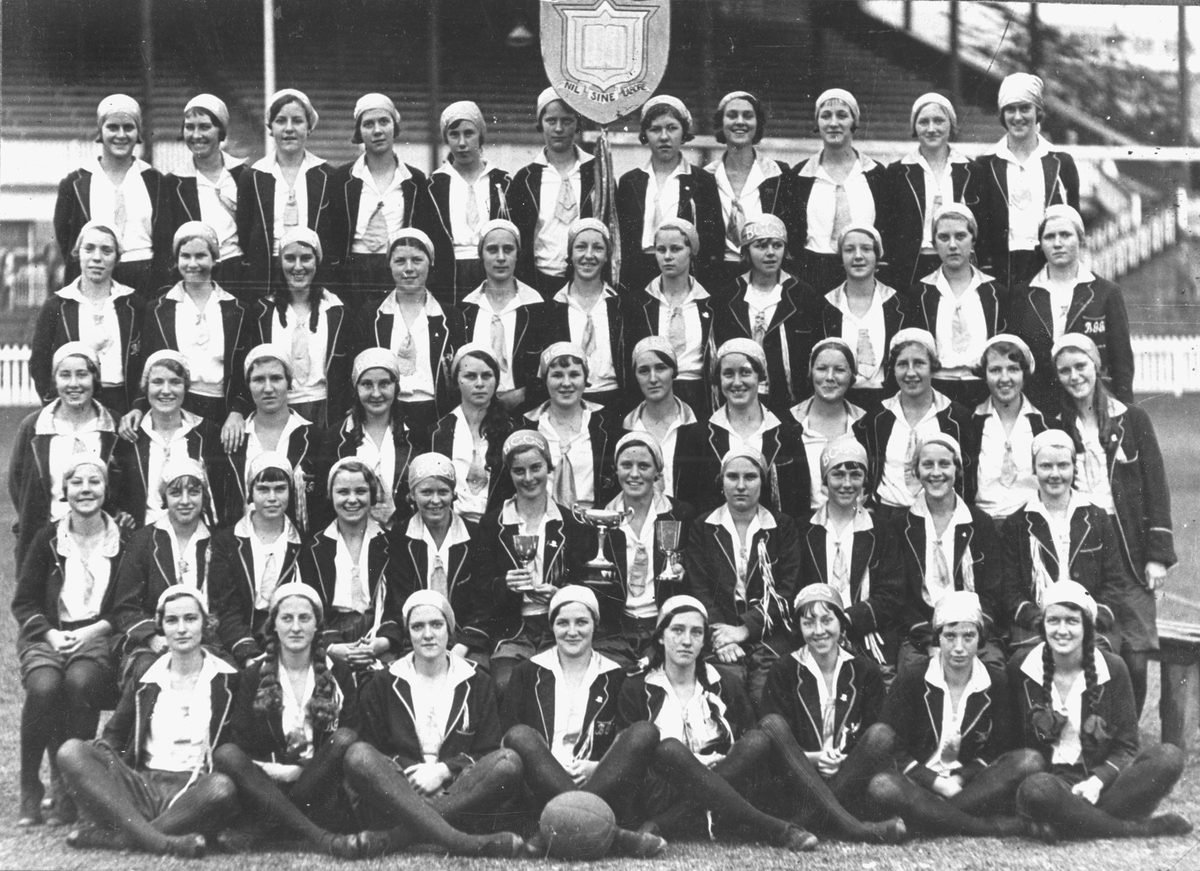 Brisbane Girls Grammar School interschools athletics team, 1932