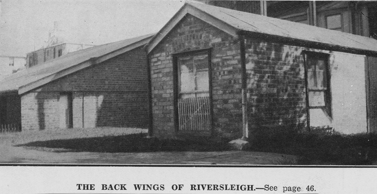 Back wings of Riversleigh, North Quay, Brisbane, 1931