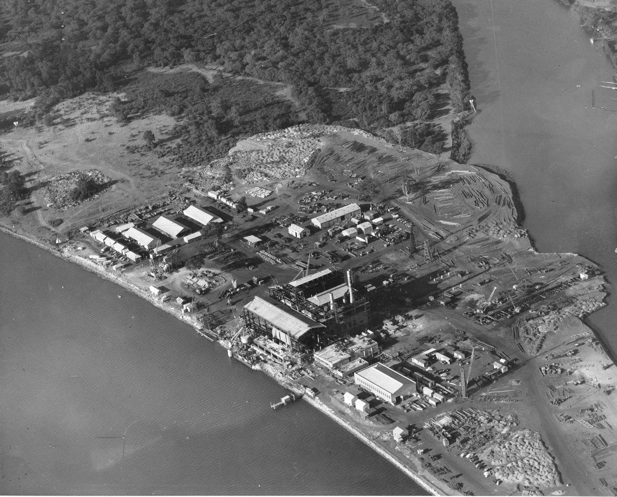 Gibson Island Power Station, 1953