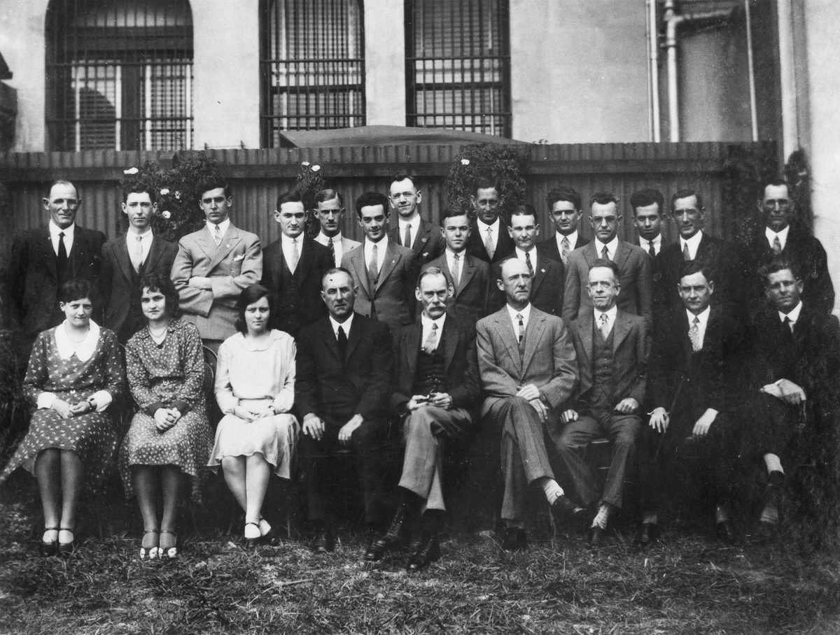 Adelaide Steam Ship Company staff photograph, 1930