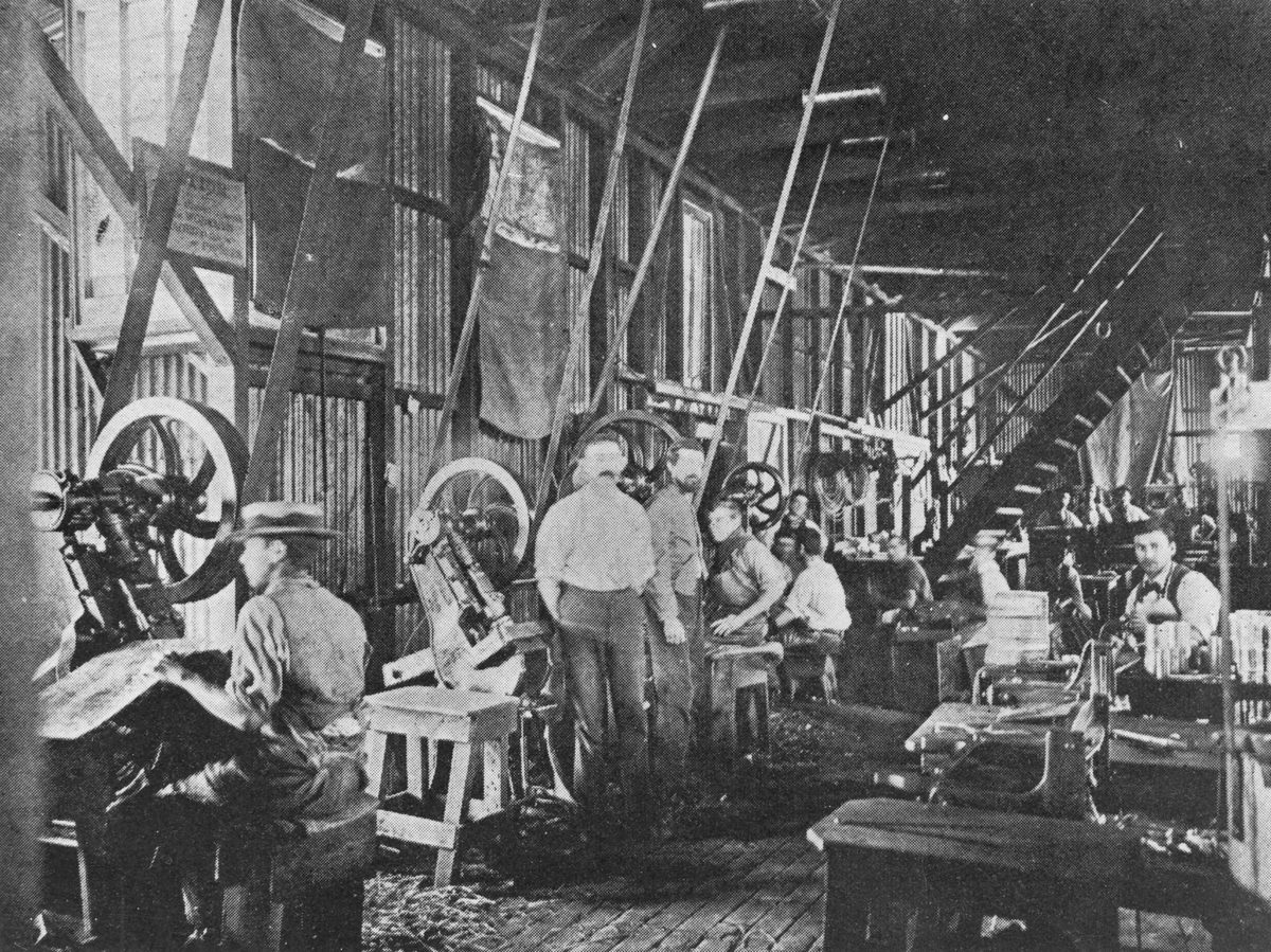 R. C. Verney & Co. iron and tinworks, Fortitude Valley, 1902