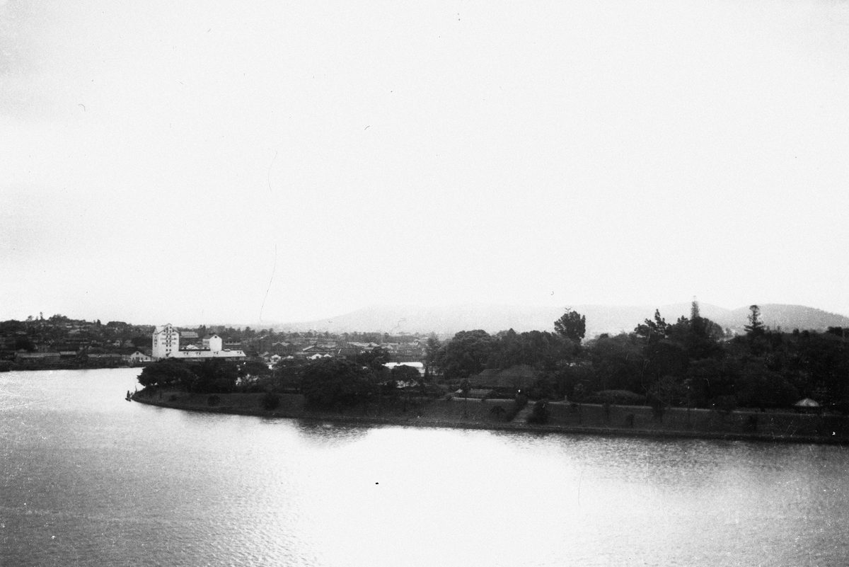 Brisbane River near Botanic Gardens, Brisbane, Queensland, 1948