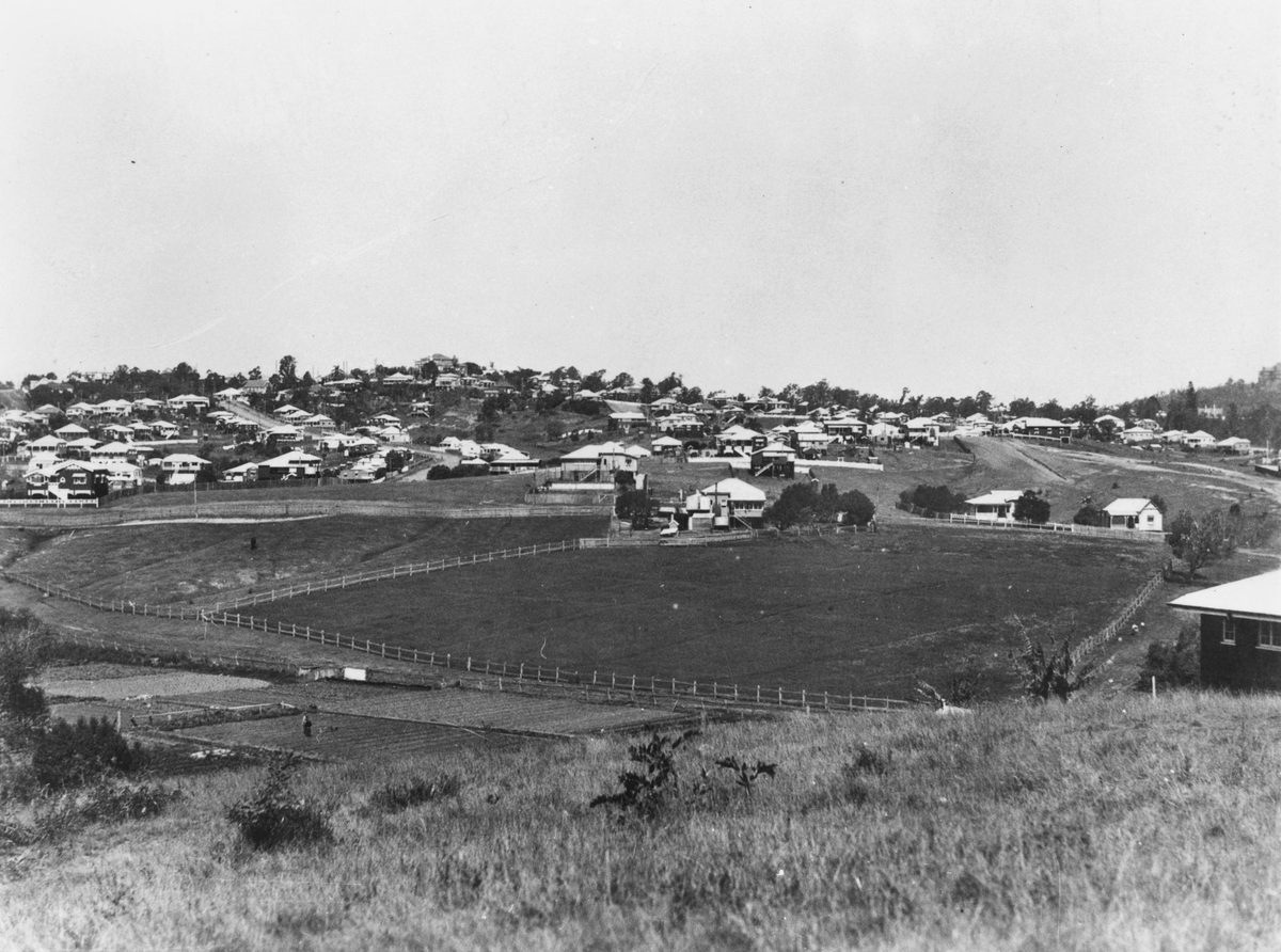 View from Waterworks Road, Ashgrove, Brisbane, 1929