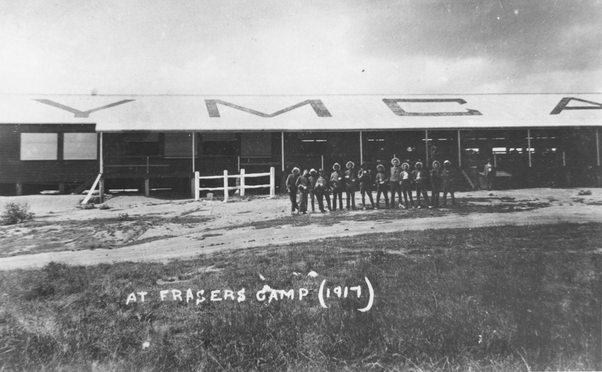 Fraser's Paddock army training camp, Brisbane, 1917