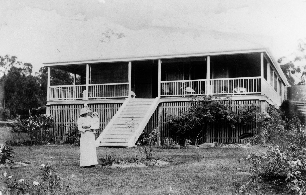 Donkin residence at Enoggera, Brisbane, Queensland, 1907