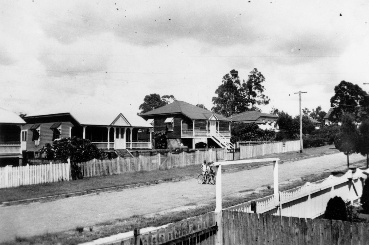 Houses in Orchid Street, Enoggera, 1935