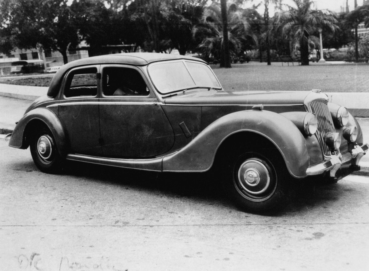 1950 Riley 2 1/2 litre four door saloon