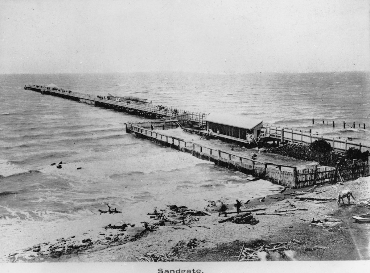 Sandgate Pier, Brisbane, 1901