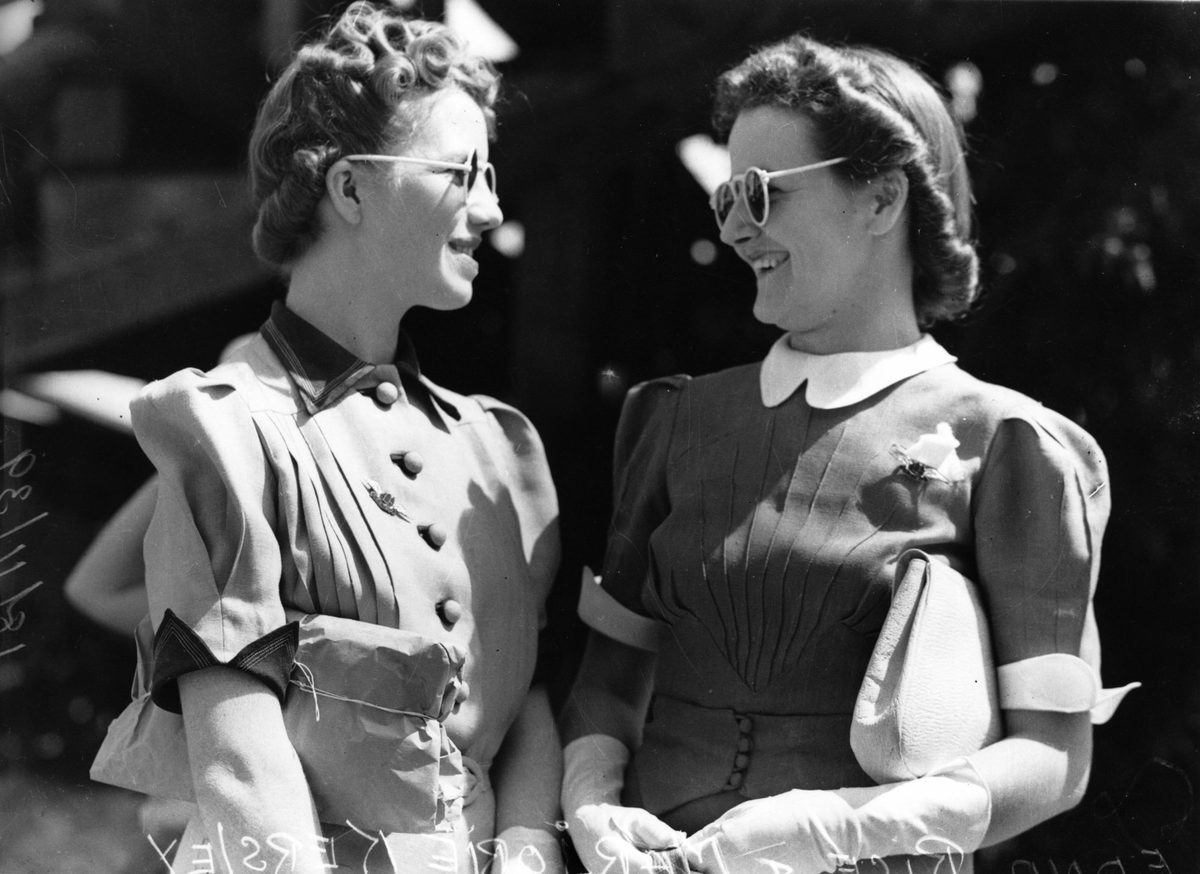 Edna Rice and Marjorie Kersley, Brisbane, 1939