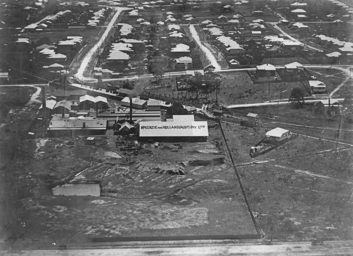 McKenzie and Holland's foundry at Northgate, Brisbane, 1916