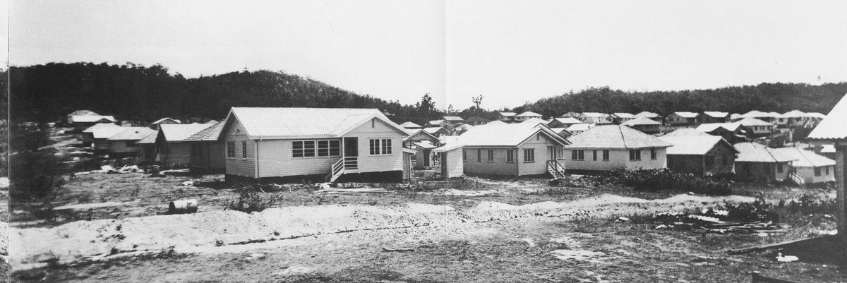 Italian housing project at Carina, Brisbane, 1952