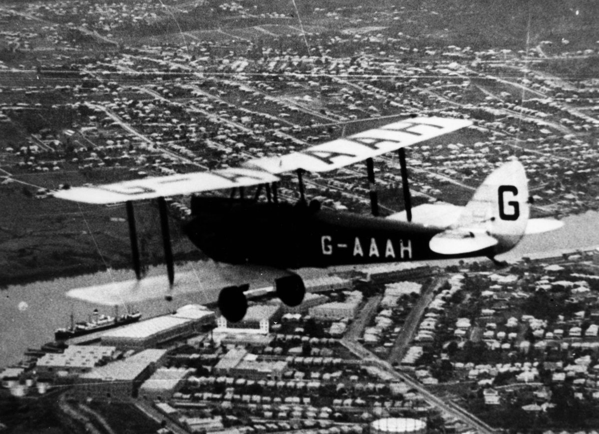Aerial view of Hawthorne taken in 1930