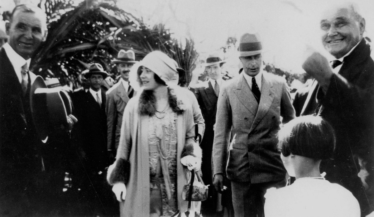 Duke and Duchess of York visit Nundah, Brisbane, in 1927