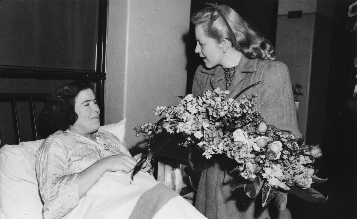 American actress Terry Walker in Brisbane, 1942