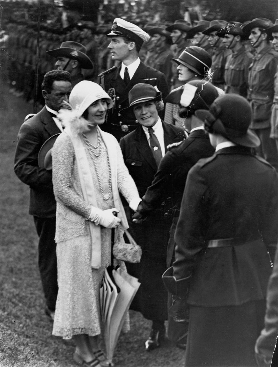 Duke and Duchess of York visiting Brisbane in 1927