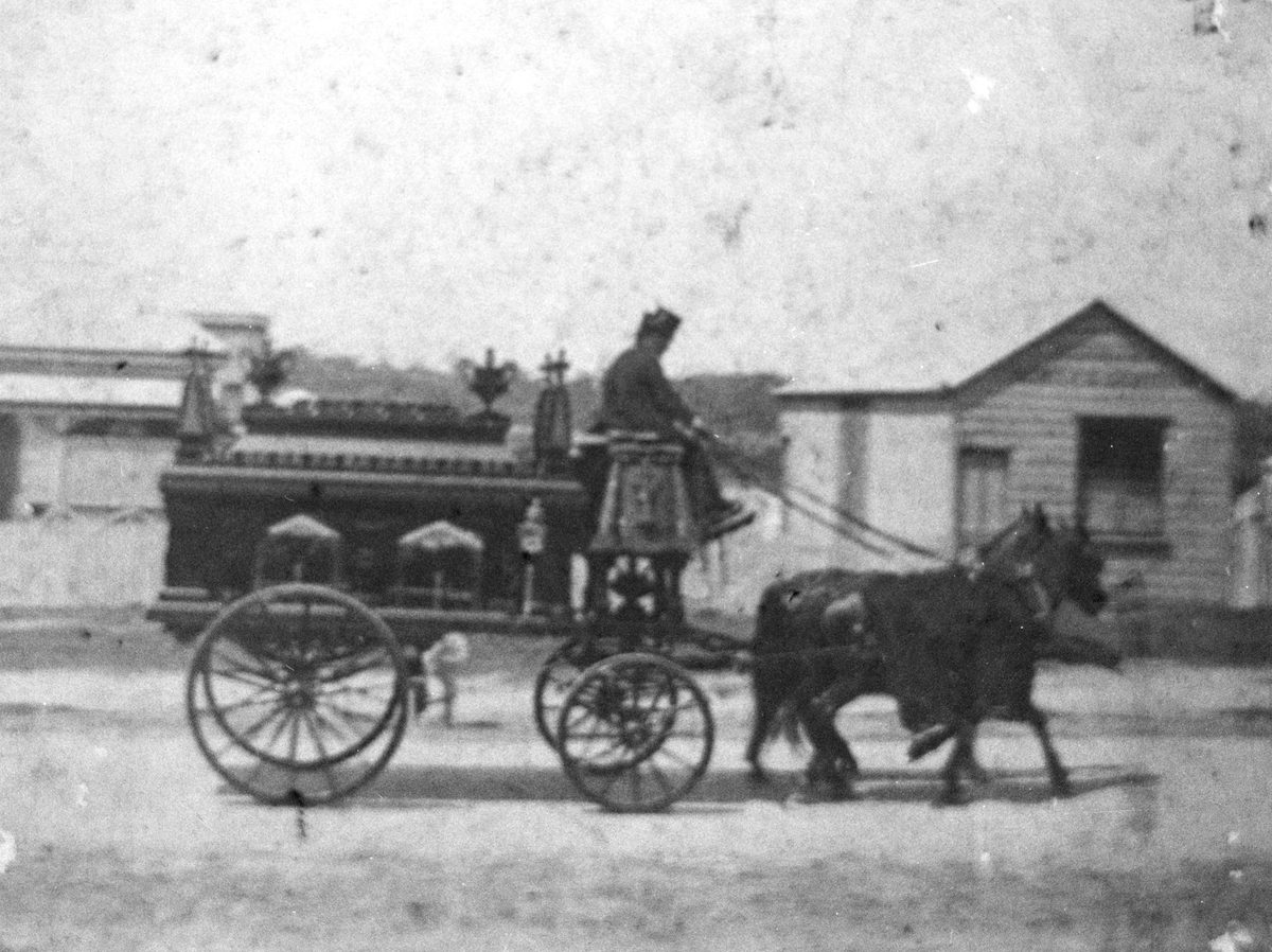 Funeral cortege of Hezekiah Shepherd, Brisbane, 1901