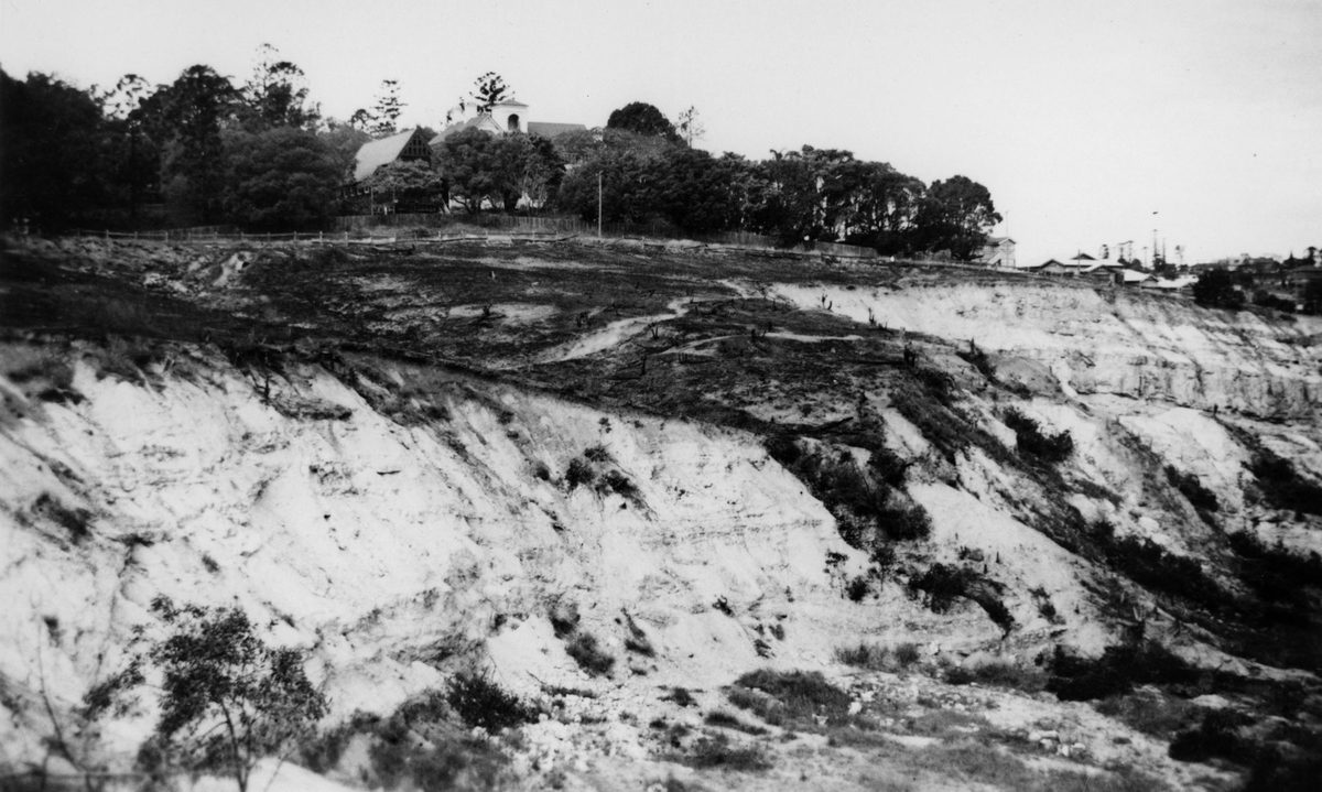 Section of the Albion Pottery, Albion, 1949